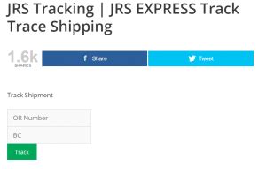jrs tracking using qr code|JRS Express .